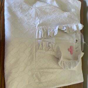 Lilly Pulitzer White Ruffled Dress